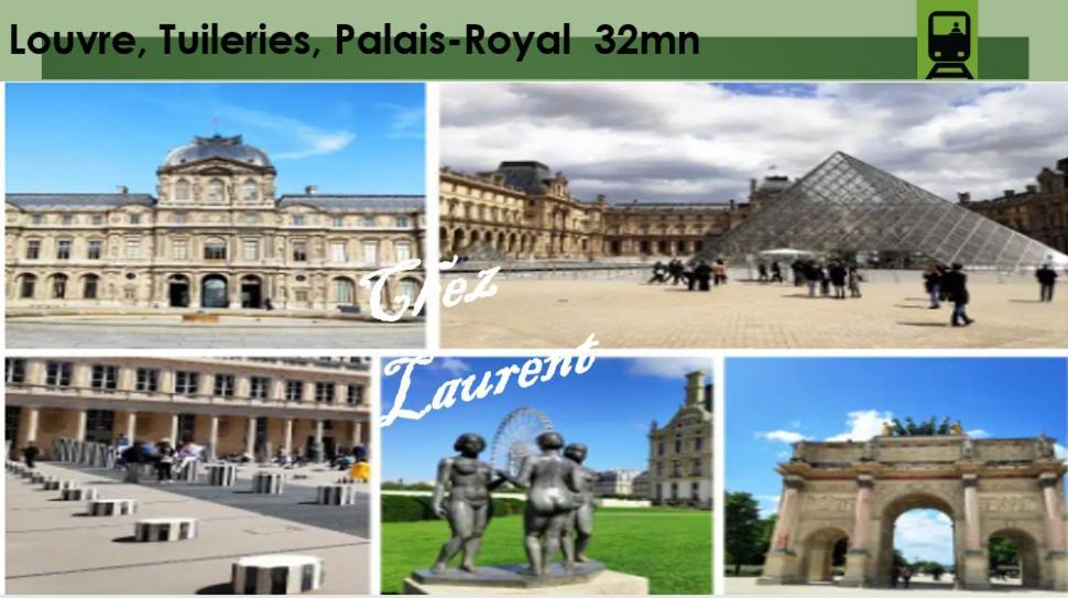 8 Personnes - 4 Rooms - 2 Salle De Bain - Metro 7 & 14 - Porte Italie - Private Car Park- Wifi 勒·克里姆林·比塞特 外观 照片